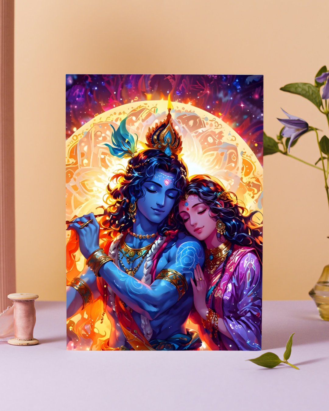 Lord Krishna Premium Poster - Gods Series (P-6)