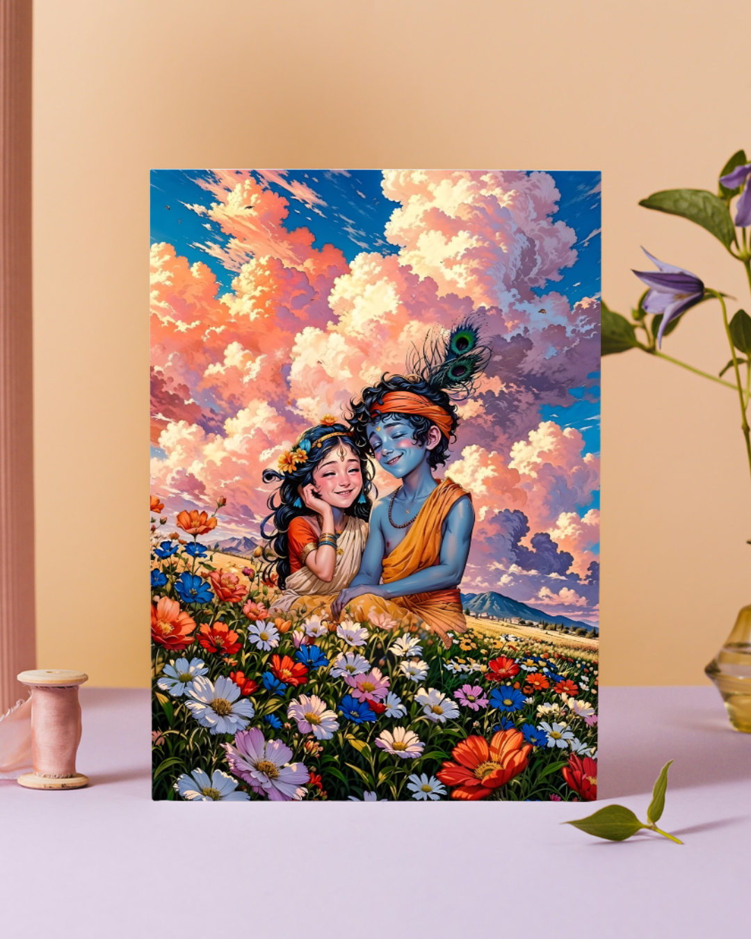 Lord Krishna Premium Poster - Gods Series (P-3)
