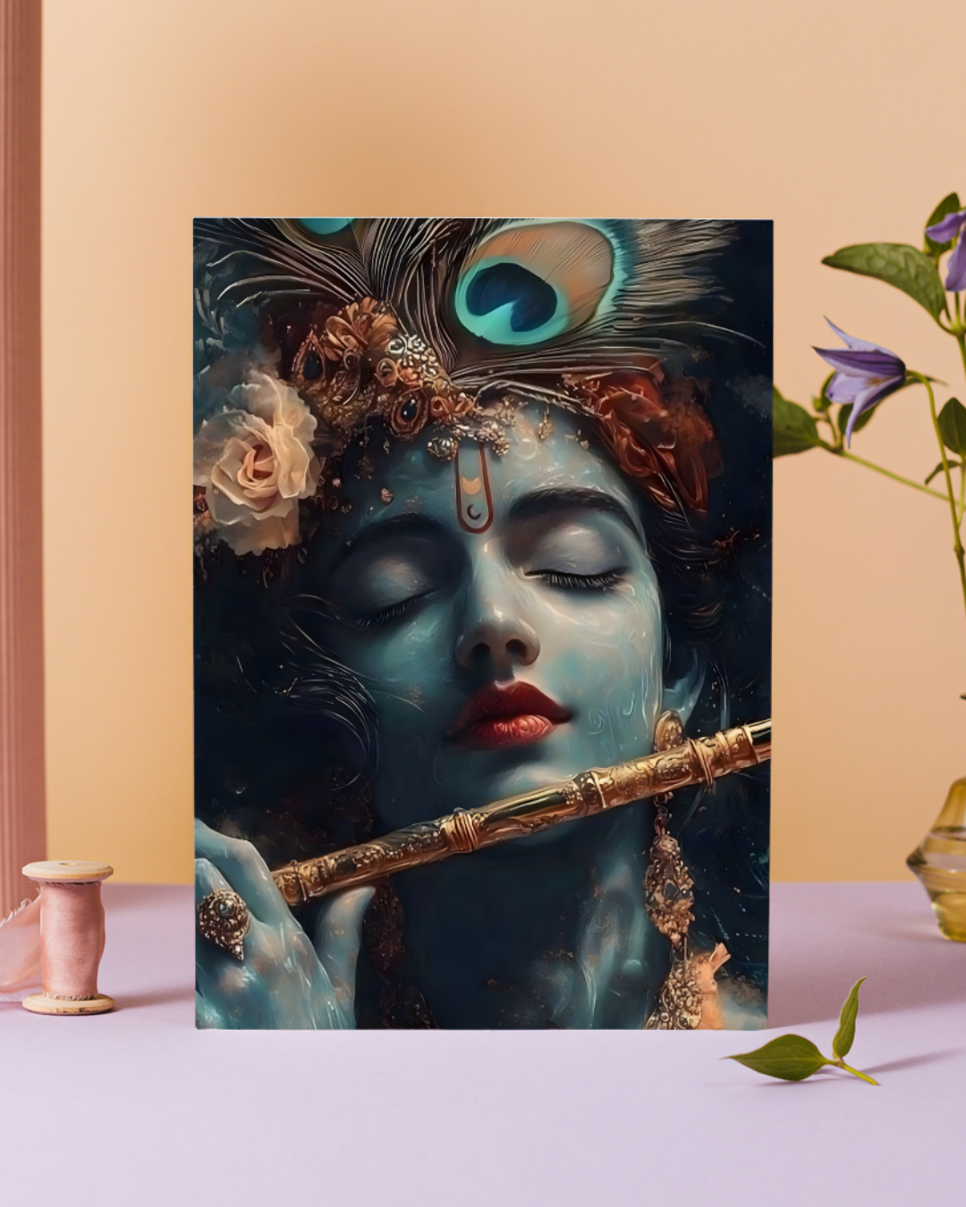 Lord Krishna Premium Poster - Gods Series (P-18)