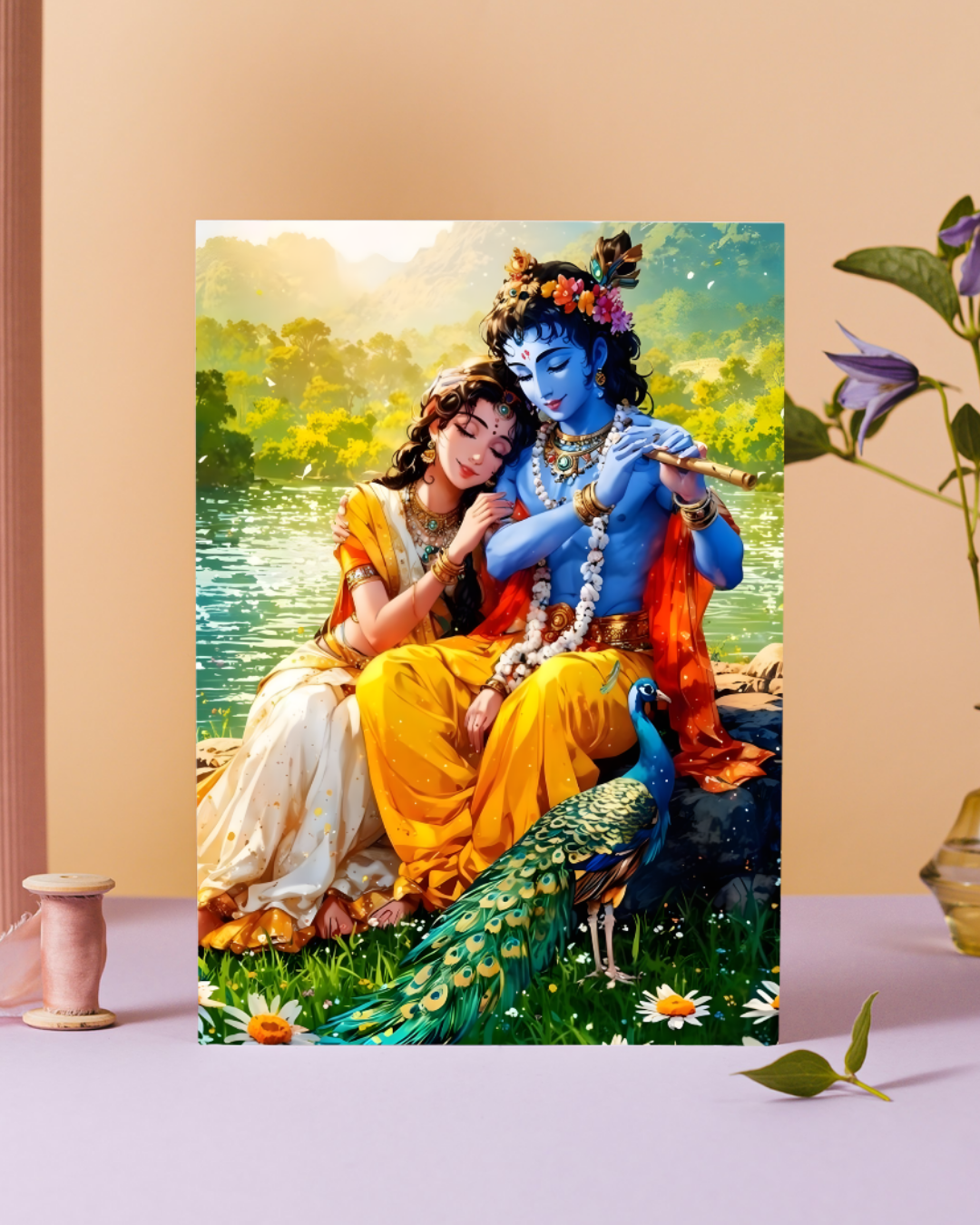 Lord Krishna Premium Poster - Gods Series (P-1)