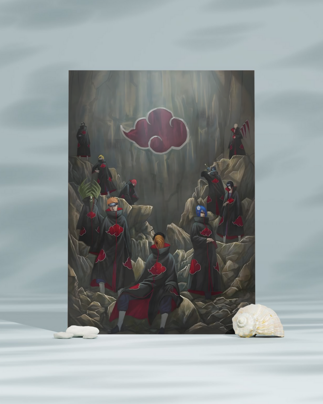 Iconic Akatsuki Premium Anime Poster – Naruto Series (P-102)