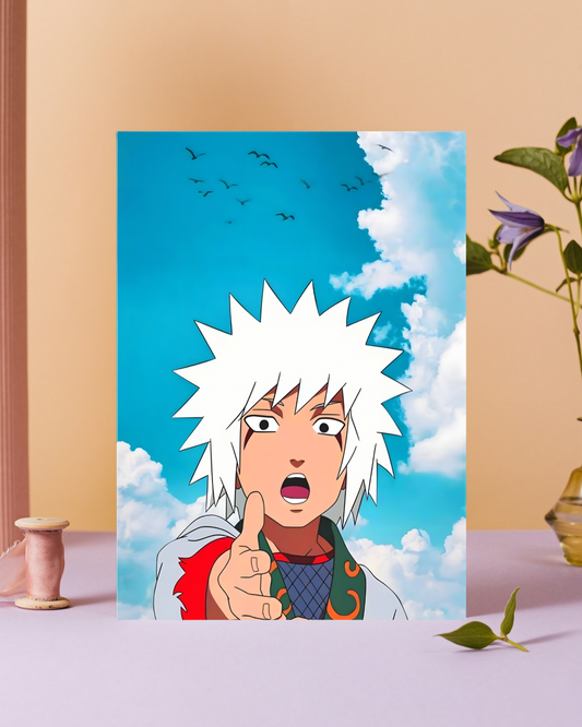 Jiraiya Premium Poster – Naruto Series (P-105)