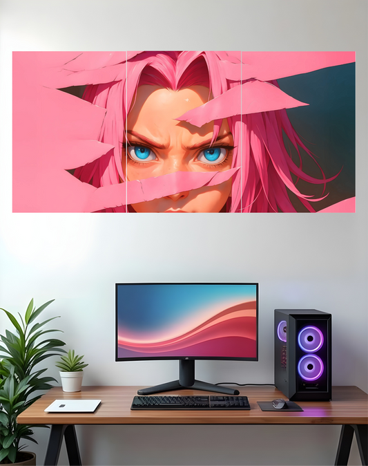 3D Sakura Poster - 3 Piece set (D-3)