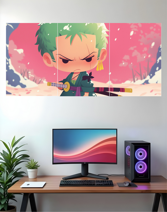 Zoro Cute Type Poster - 3 Piece set (D-4)