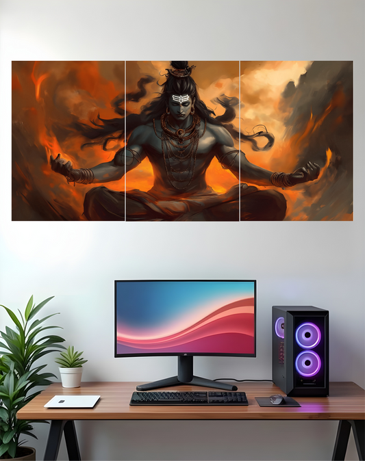 Mahayogi Mahadev Premium set - 3 Piece set (D-7)