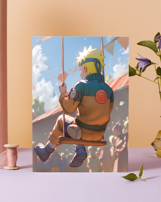 Naruto Childhood Premium Poster – Naruto Series (P-107)