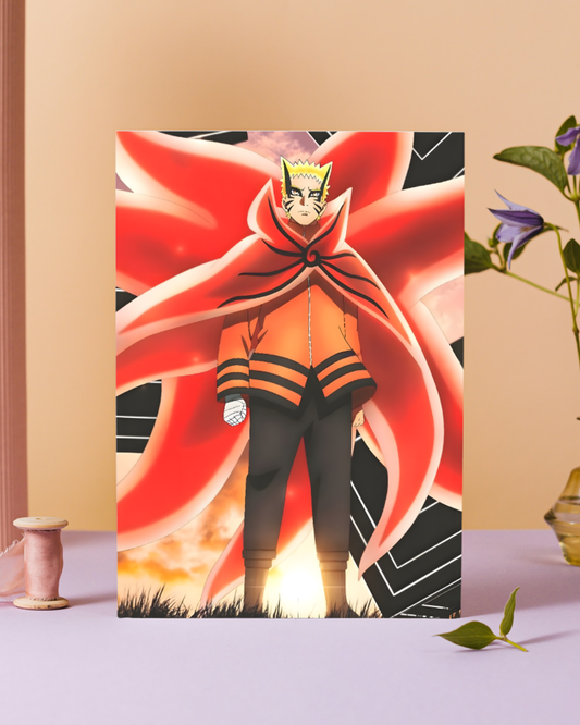 Naruto Baryon Mode Premium Poster – Naruto Series (P-114)