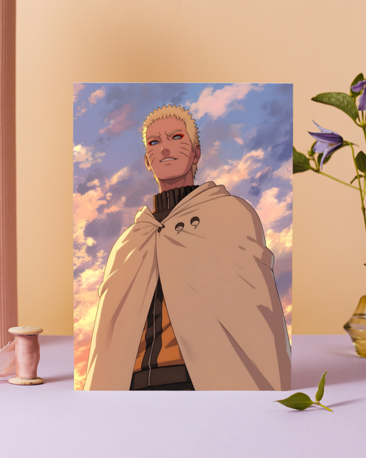 Naruto Hokage Mode Premium Poster – Naruto Series (P-115)
