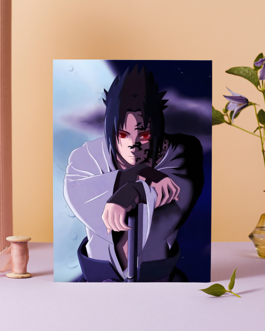 Sasuke Uchiha Premium Poster – Naruto Series (P-145)
