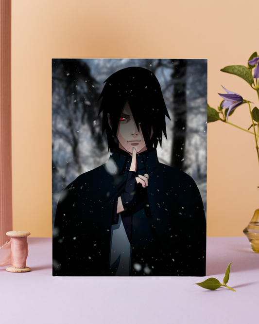 Sasuke Iconic Premium Poster – Naruto Series (P-147)