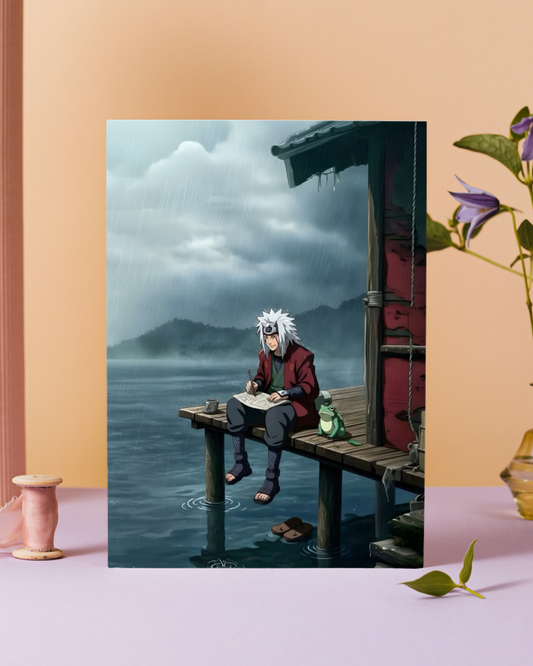Jiraiya Iconic Premium Poster – Naruto Series (P-155)