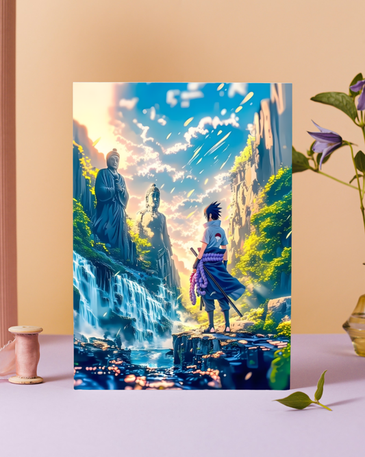 Sasuke 3D Premium Poster – Naruto Series (P-164)