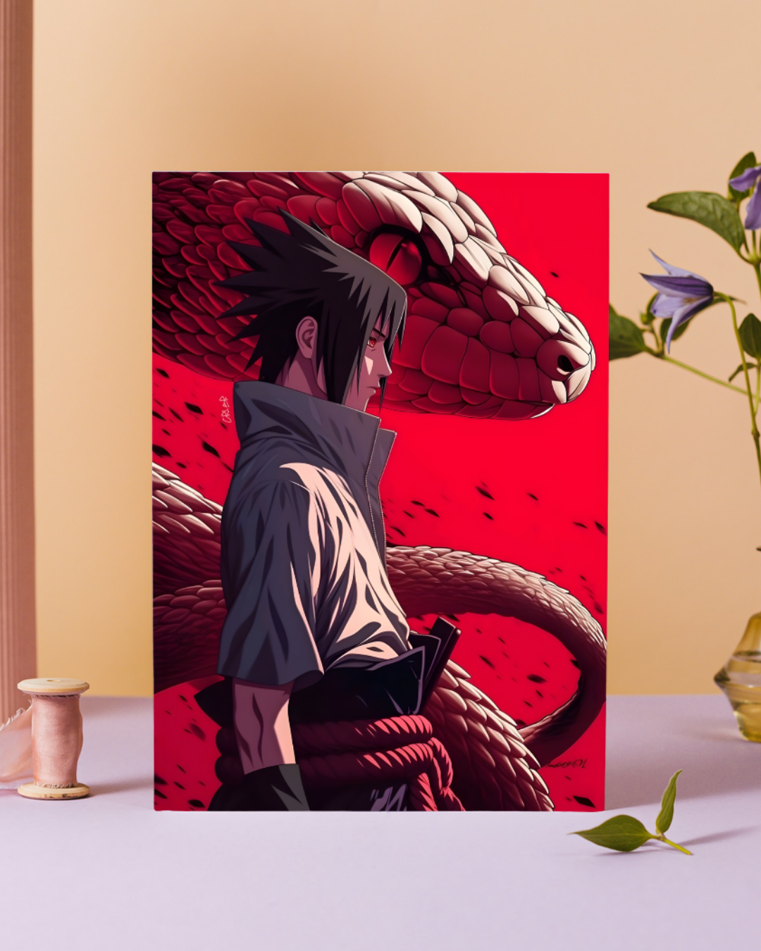 Sasuke 3D Premium Poster – Naruto Series (P-165)