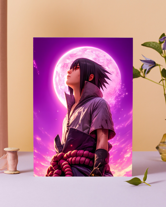 Sasuke 3D Premium Poster – Naruto Series (P-174)