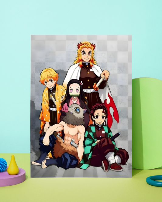 Demon Slayer Premium Poster – Anime Series (P-198)