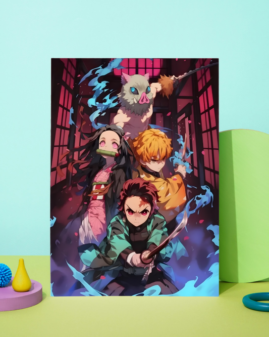 Demon Slayer Premium Poster – Anime Series (P-190)