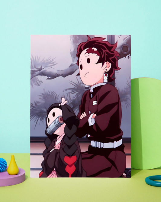 Demon Slayer Premium Poster – Anime Series (P-185)
