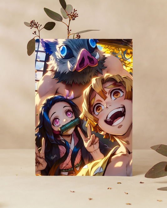 Demon Slayer Premium Poster – Anime Series (P-194)
