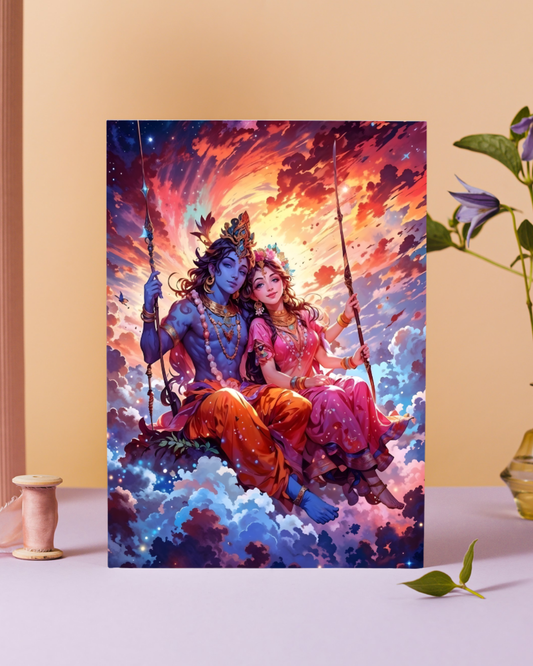 Lord Krishna Premium Poster - Gods Series (P-8)