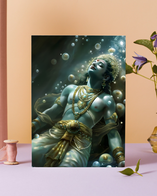 Lord Krishna Premium Poster - Gods Series (P-9)