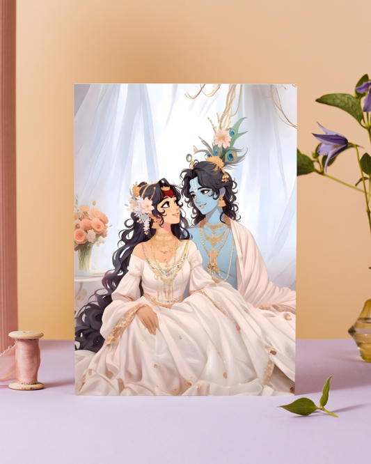 Lord Krishna Premium Poster - Gods Series (P-5)