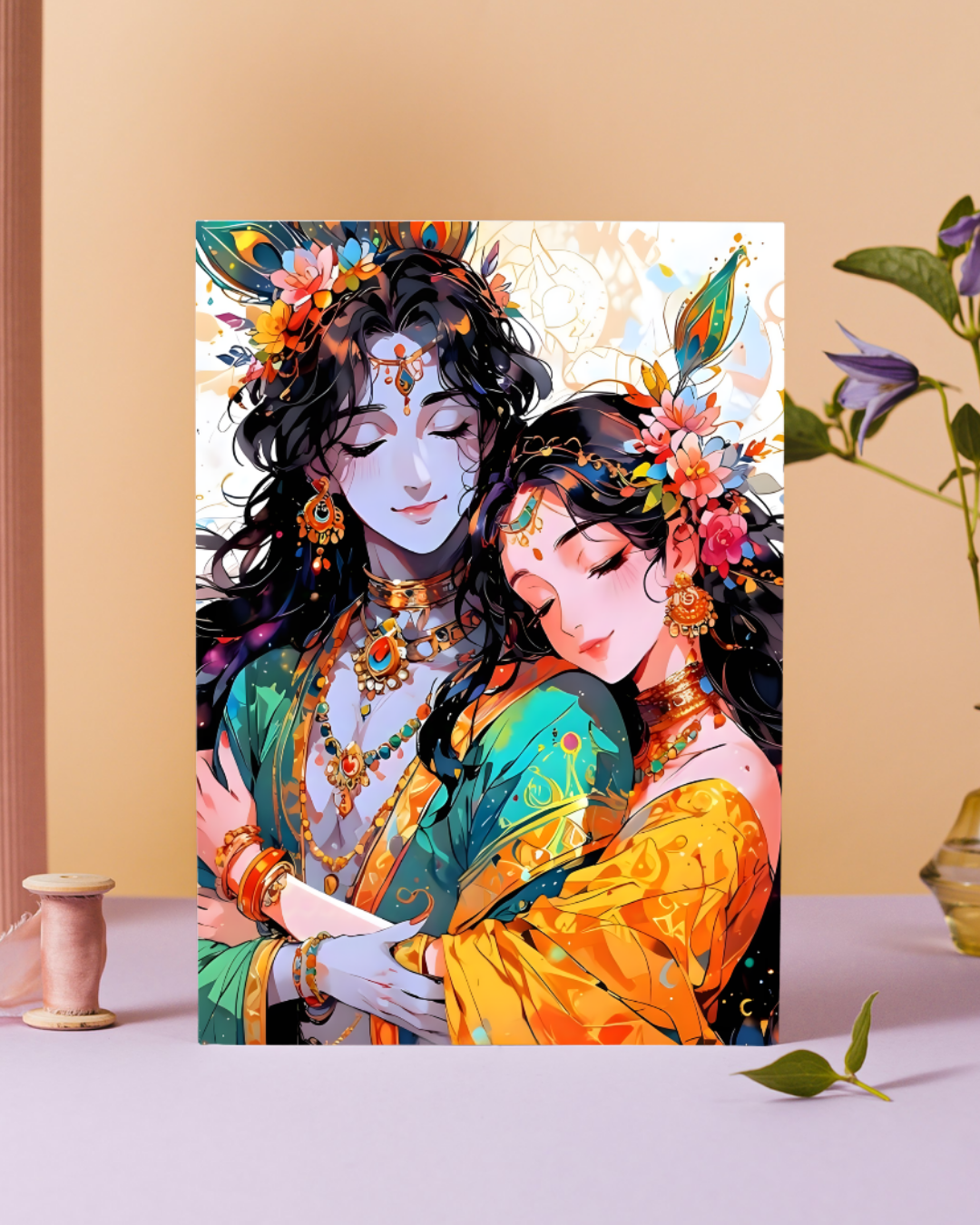 Lord Krishna Premium Poster - Gods Series (P-4)