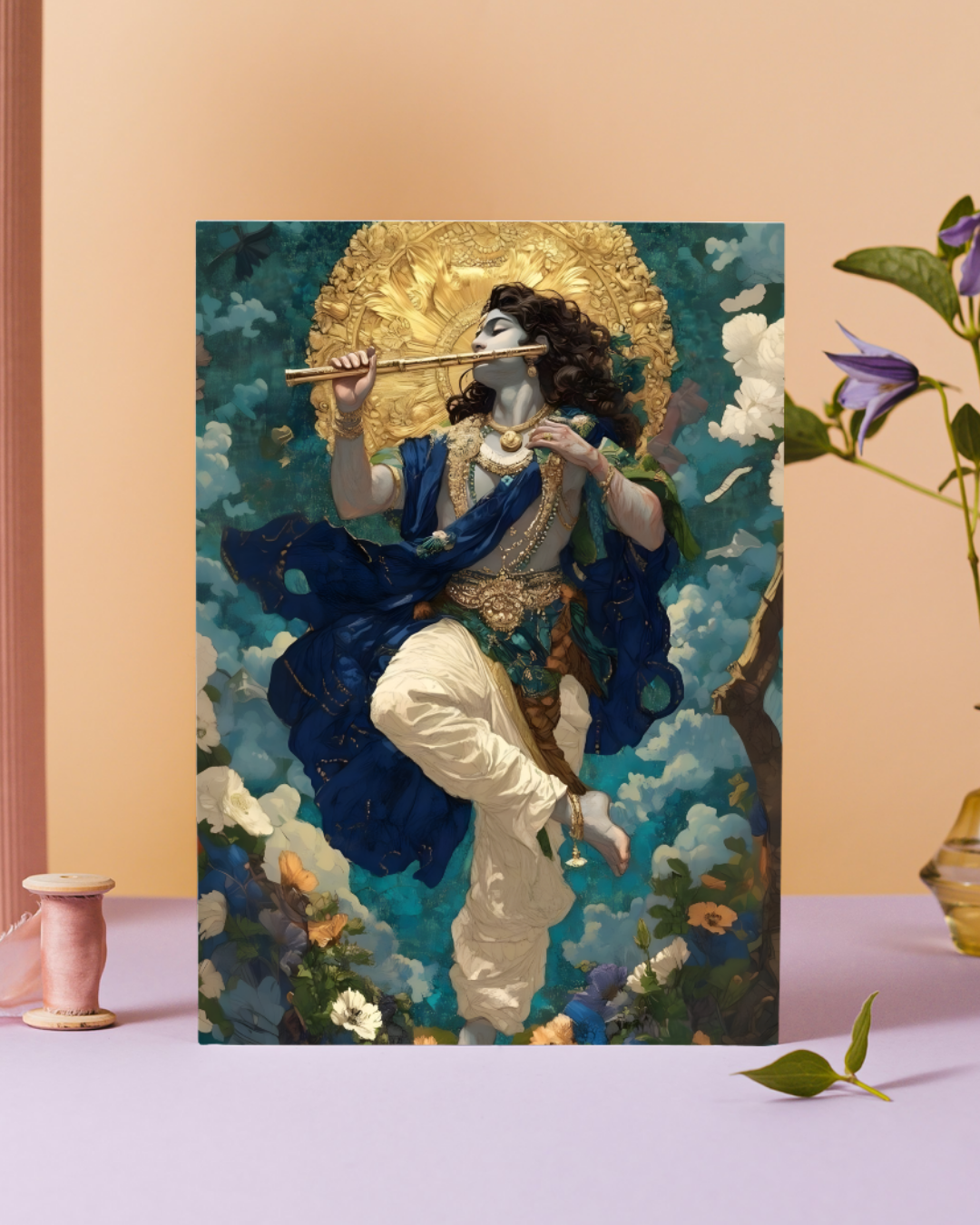 Lord Krishna Premium Poster - Gods Series (P-20)