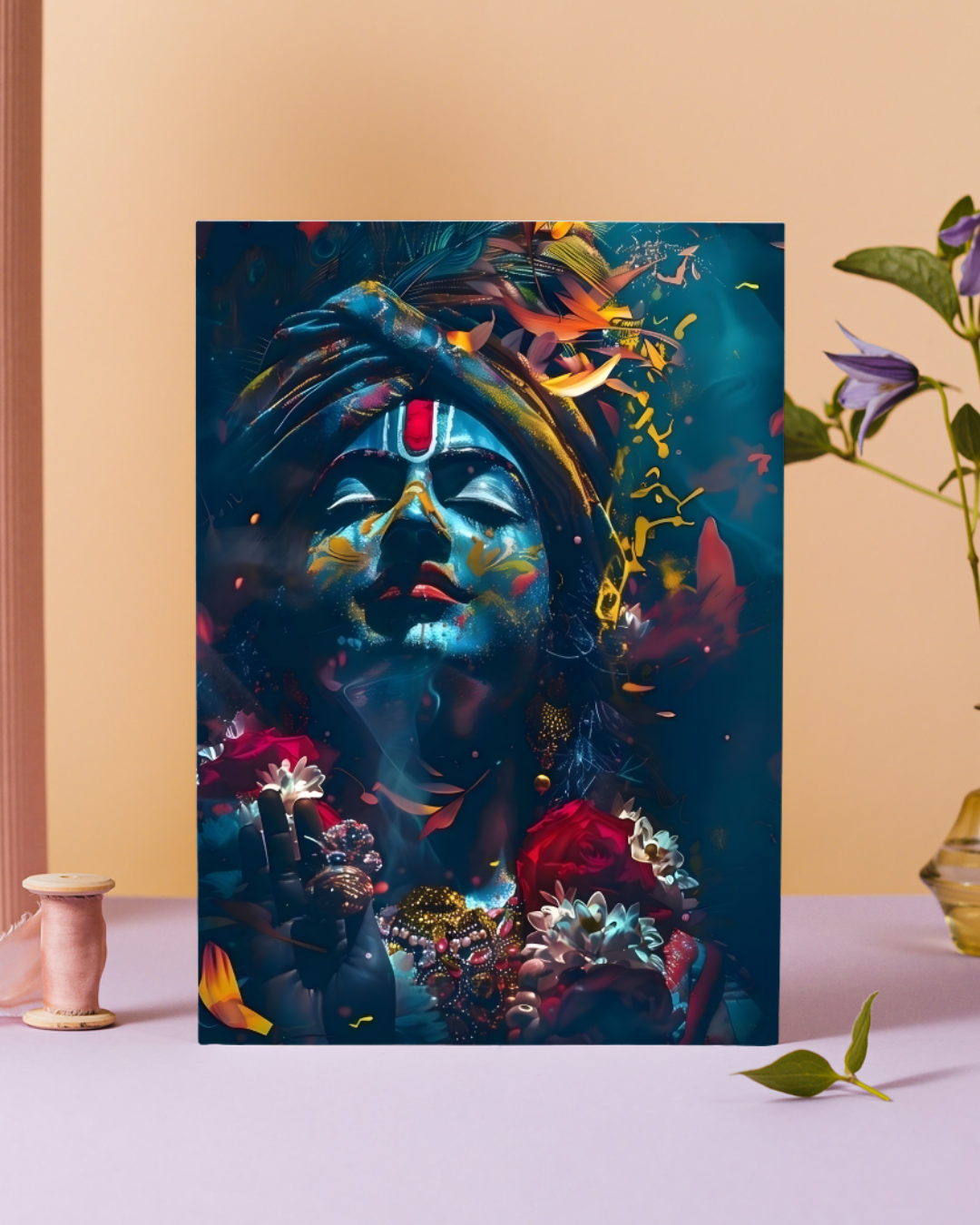 Lord Krishna Premium Poster - Gods Series (P-19)