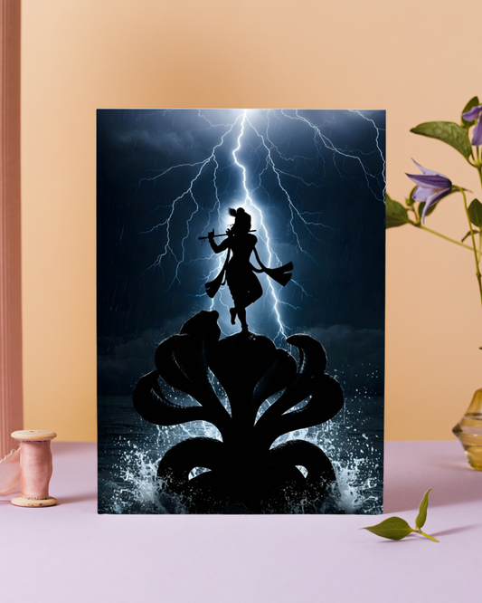 Lord Krishna Premium Poster - Gods Series (P-13)
