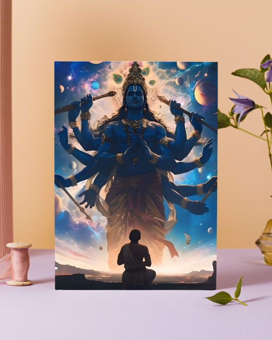 Lord Krishna Premium Poster - Gods Series (P-11)