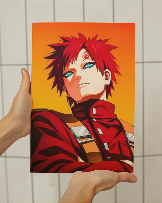 Gaara Premium Poster – Naruto Series (P-126)