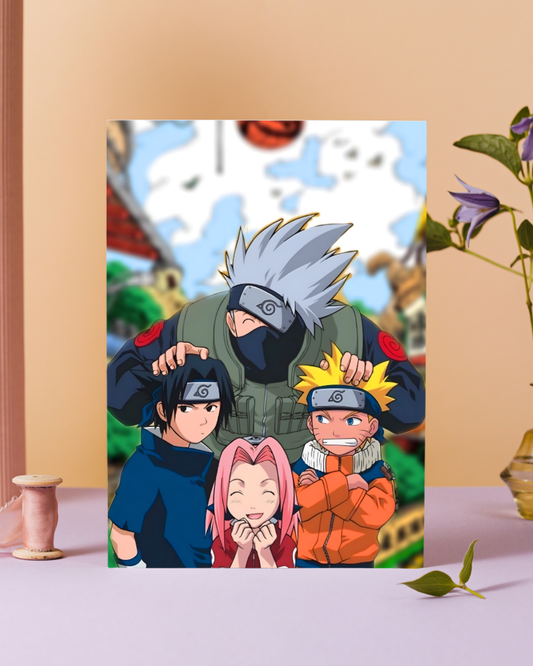 Team 7 Premium Poster – Naruto Series (P-108)