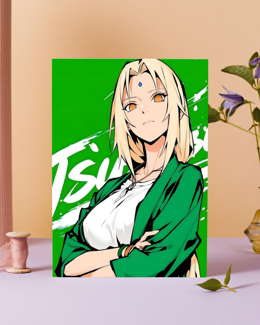 Lady Tsunade Premium Anime Poster – Naruto Series (P-99)