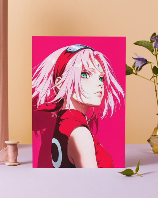 Sakura Premium Anime Poster – Naruto Series (P-98)